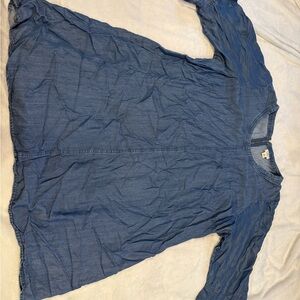 Cato Blue Denim Mini Dress